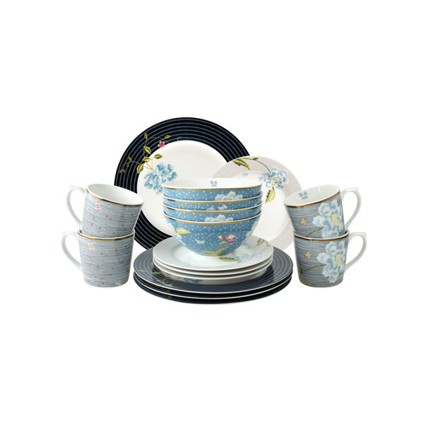 Laura Ashley Set/16 Pcs Dinnerset In Giftbox Wayfair